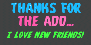 Thanks for the Add Myspace Comments