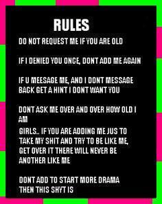 About Me Myspace Comments