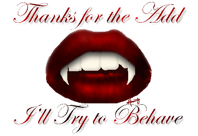 thx for adding JustVampires.com!