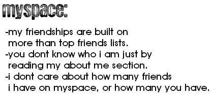 Myspace Myspace Comments