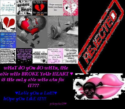 Broken Heart Myspace Comments