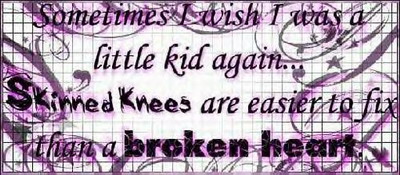 Broken Heart Myspace Comments