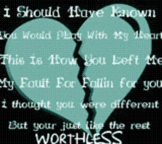 Broken Heart Myspace Comments