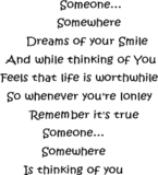 Thinking Of You Myspace Comments