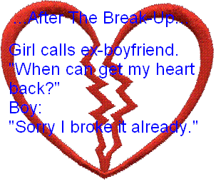 Broken Heart Myspace Comments