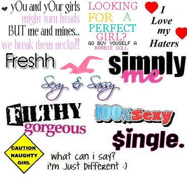 About Me Myspace Comments