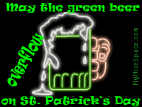 St. Patrick's Day Myspace Comments