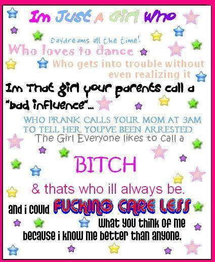 Girls Myspace Comments
