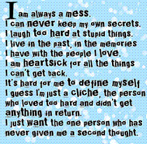 About Me Myspace Comments
