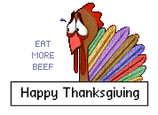 Thanksgiving Myspace Comments