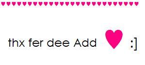 Thanks for the Add Myspace Comments