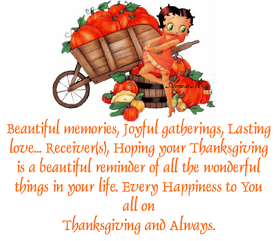 Thanksgiving Myspace Comments