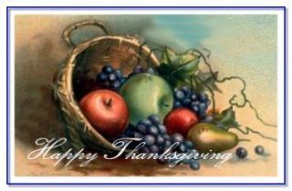 Thanksgiving Myspace Comments