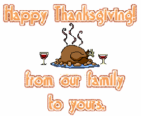 Thanksgiving Myspace Comments