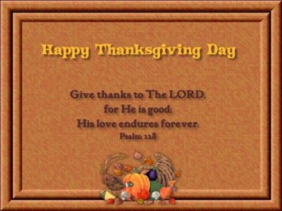 Thanksgiving Myspace Comments