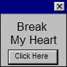 Broken Heart Myspace Comments