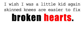 Broken Heart Myspace Comments