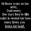 Broken Heart Myspace Comments