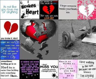 Broken Heart Myspace Comments
