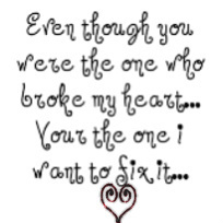 Broken Heart Myspace Comments