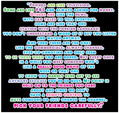 Friends Myspace Comments