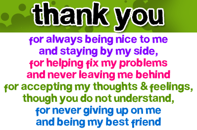 Thank You Myspace Comments