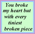 Broken Heart Myspace Comments