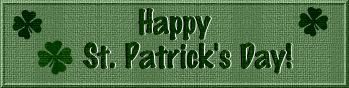 St. Patrick's Day Myspace Comments