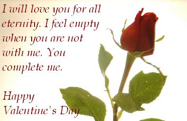 Valentine's Day Myspace Comments