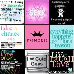 Girls Myspace Comments