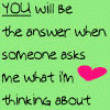 Thinking Of You Myspace Comments