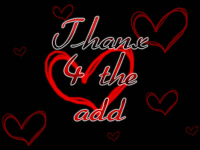 Thanks for the Add Myspace Comments
