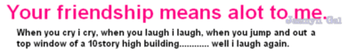 Friends Myspace Comments